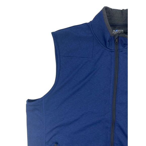 VINEYARD VINES x NOTRE DAME 'On-The-Go Shep Vest' Mens Full Zip Stretch 2XL EUC - Picture 10 of 12